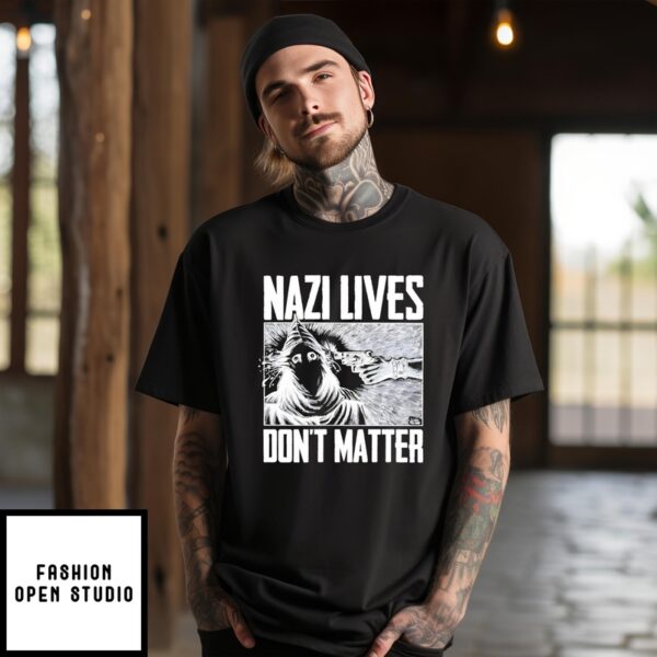 Nazi Lives Don’T Matter Negative Gun Retro Shirt