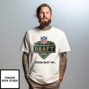 Nfl Draft 2025 Green Bay Wi Logo T-Shirt