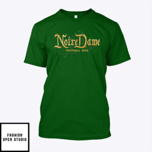 Notre Dame Football 2025 Sing Her Glory T-Shirt