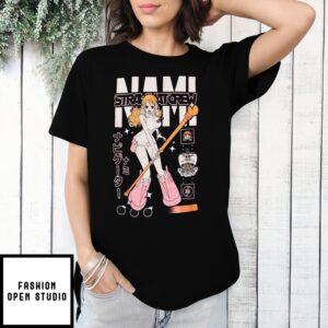One Piece Nami Egghead Island Anime T-Shirt