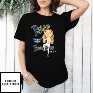 Paige Bueckers Dallas Wings No 5 Caricature T-Shirt