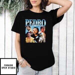 Pedro Pascal Picture Collage T-Shirt