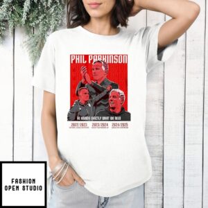 Phil Parkinson He Knows Exactly What We Need 2025 Efl Championship League T-Shirt