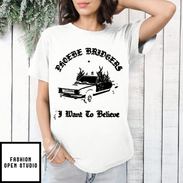 Phoebe Bridgers Metal I Want To Believe T-Shirt