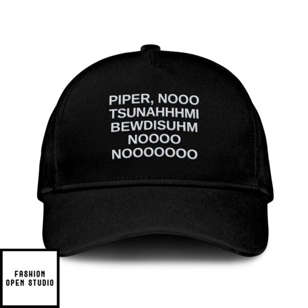 Piper No Tsunahhhmi Bewhisuhm No No White Lotus Hat