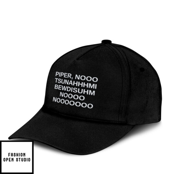 Piper No Tsunahhhmi Bewhisuhm No No White Lotus Hat