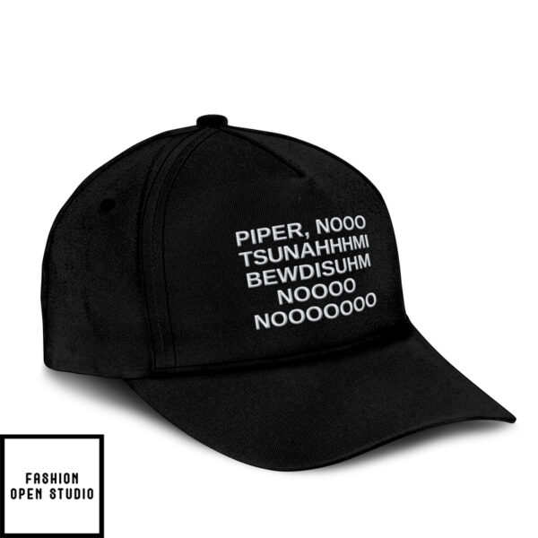Piper No Tsunahhhmi Bewhisuhm No No White Lotus Hat