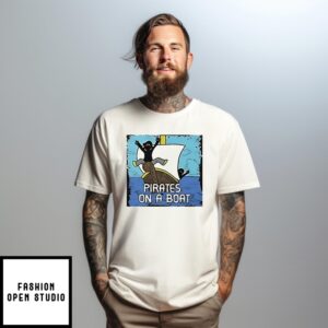 Pirates On A Boat T-Shirt