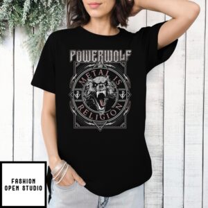 Powerwolf Holy Metal Mass At Rock Am Ring 2025 On June 8Th 2025 Horror T-Shirt