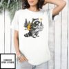 Raccoon Subtle Anti Trump Foxtrot Delta Tango T-Shirt