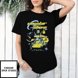 Regular Show Group Gold Cart Good Show Jolly Good Show T-Shirt