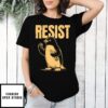 Resist Penguin Activism Vintage 2025 T-Shirt