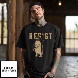 Resist Penguin Against Trump T-Shirt