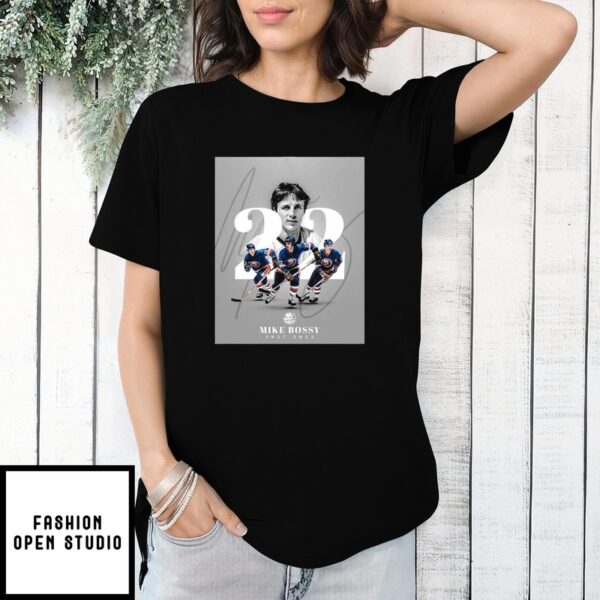 Rip Mike Bossy 1957 2022 Hockey T-Shirt