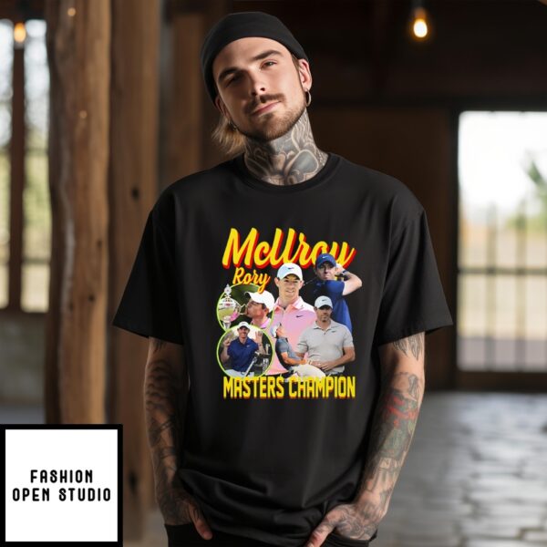 Rory Mcilroy Masters Champion T-Shirt