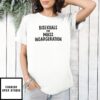 Sarah Sherman Wearing Bisexuals For Mass Incarceration T-Shirt