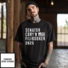 Senator Filibooker Booker Cory Booker T-Shirt