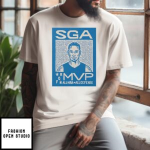 Sga Shai Gilgeous-Alexander For Mvp All Nba All Defense T-Shirt