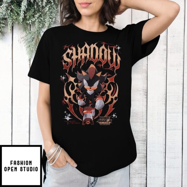 Shadow The Hedgehog Vintage T-Shirt – Sonic X Shadow Generations Graphic T-Shirt