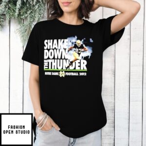 Shake Down The Thunder Notre Dame Football 2012 T-Shirt