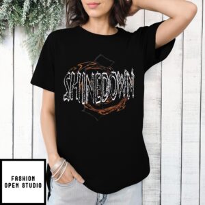 Shinedown Swirl Logo T-Shirt