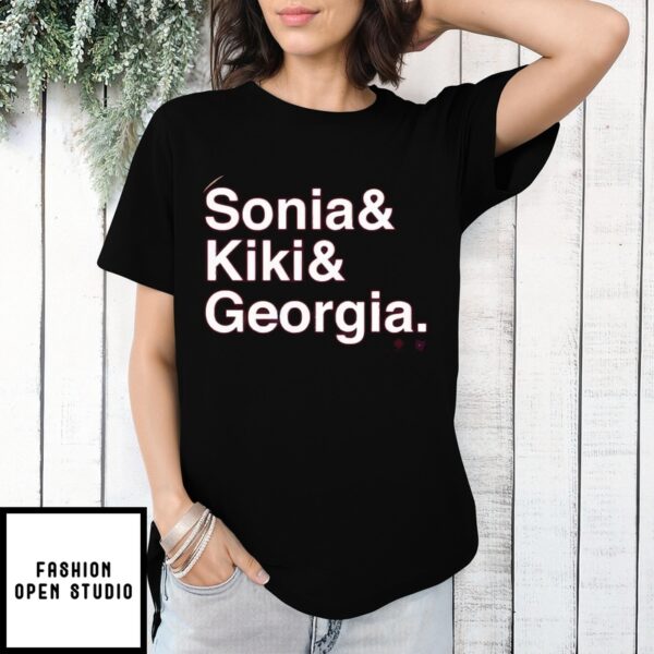 Sonia Citron Kiki Iriafen And Georgia Amoore Washington Ampersand Wnba Shirt