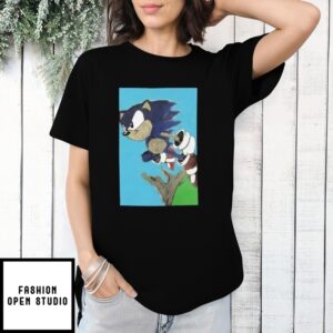 Sonic Cd Color Sketch T-Shirt