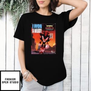 Sonic X Shadow Generations Dark Beginnings I Won A Webby T-Shirt