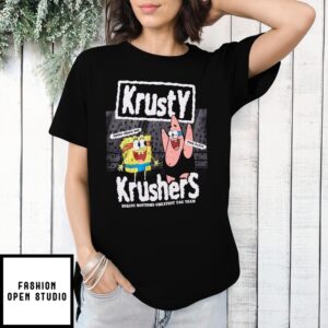 Spongebob Squarepants Krusty Krushers Bikini Bottoms Greatest Tag Team T-Shirt