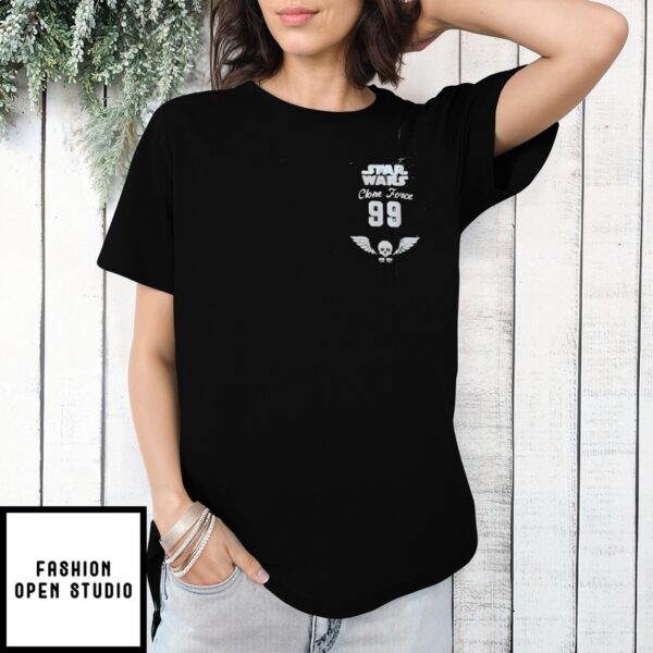 Star Wars The Bad Batch Clone Force 99 Helmets T-Shirt