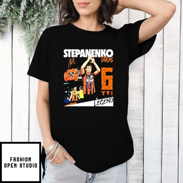 Stepanenko Taras Legend Shakhtar Donetsk Collage T-Shirt