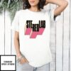 Stereolab Instant Holograms On Metal Film Logo T-Shirt