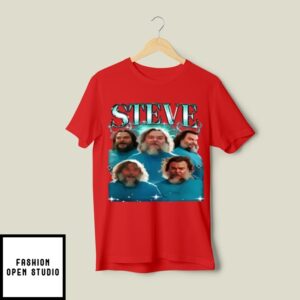 Steve In Minecraft Movie Vintage Bootleg Style T-Shirt