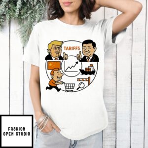 Tariffs Usa Vs China Meme 2025 T-Shirt