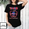 Teacher Appreciation Week Philadelphia Phillies Teach Love Inspire Apple T-Shirt