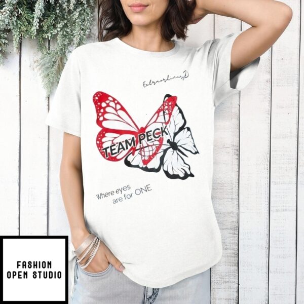 Team Peck Where Eyes Are For One Peck Palitchoke T-Shirt