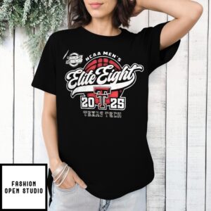 Texas Tech Ncaa Men’S Elite Eight 2025 Vintage T-Shirt