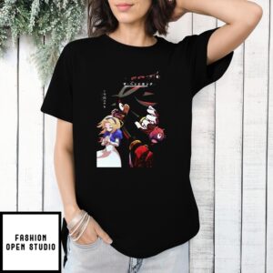 The Cover Art For The Complete 192-Page Volume Of Yuki Imada Shadow The Hedgehog Manga, Corocoro Comics T-Shirt