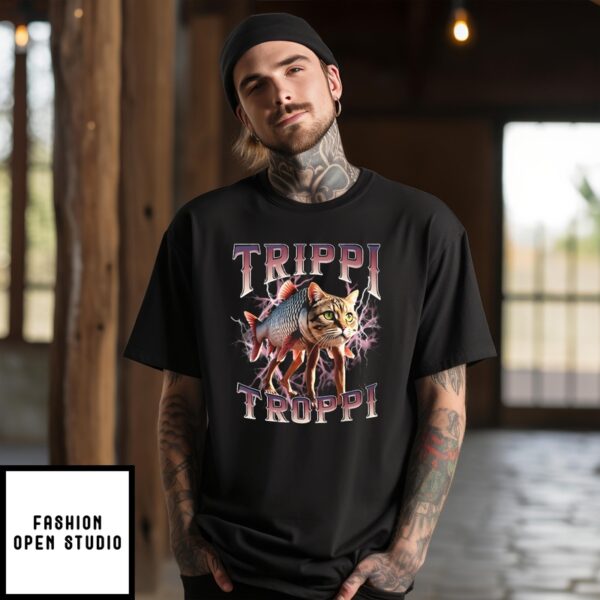 Trippi Troppi Brainrot Meme T-Shirt
