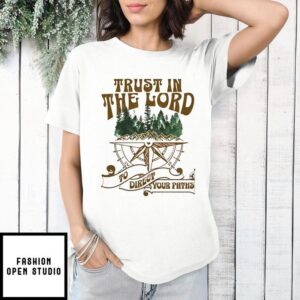 Trust In The Lord To Direct Your Paths Christian Vintage T-Shirt