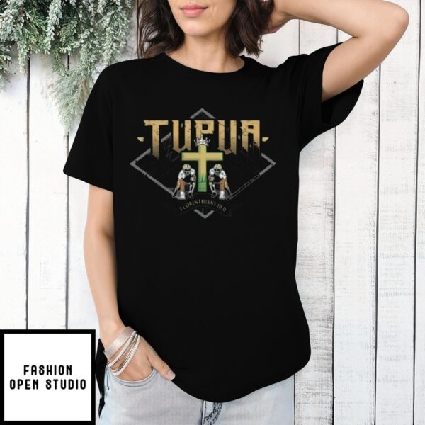 Tupua 1 Corinthians 10 31 Cross T-Shirt