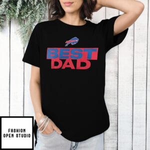 Vintage Buffalo Bills Nfl Football Best Dad T-Shirt