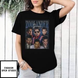 Vintage Derek Zoolander T-Shirt For Women And Men Retro 90S T-Shirt Ben Stiller
