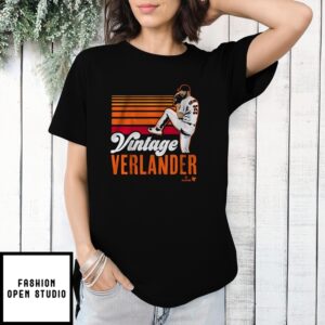 Vintage Jv Justin Verlander The Houston Right-Hander T-Shirt