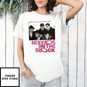 Vintage Nkotb Pink New Kids On The Block T-Shirt