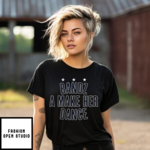Washington D C Hockey Bandz A Make Her Dance T-Shirt