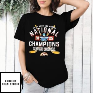 Western Michigan Broncos Men’S National Champions 2025 Retro T-Shirt