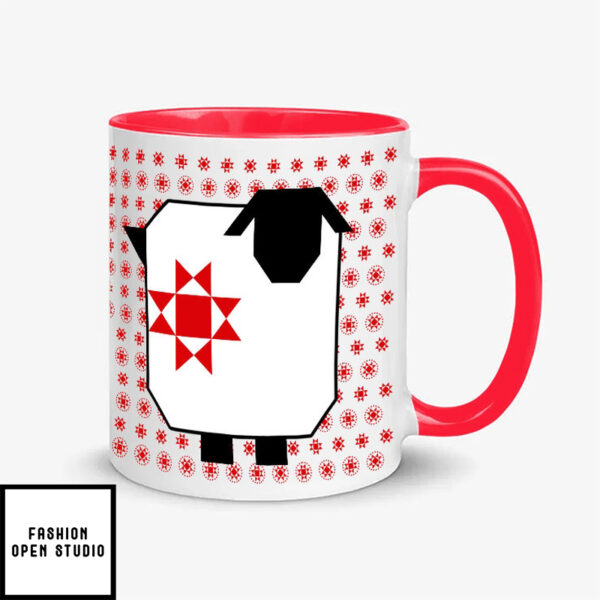 Wooly Stars Sheep Mug