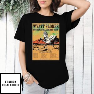Wyatt Flores Bucking Bin Chicken Tour Australia 2026 Dates Vintage T-Shirt