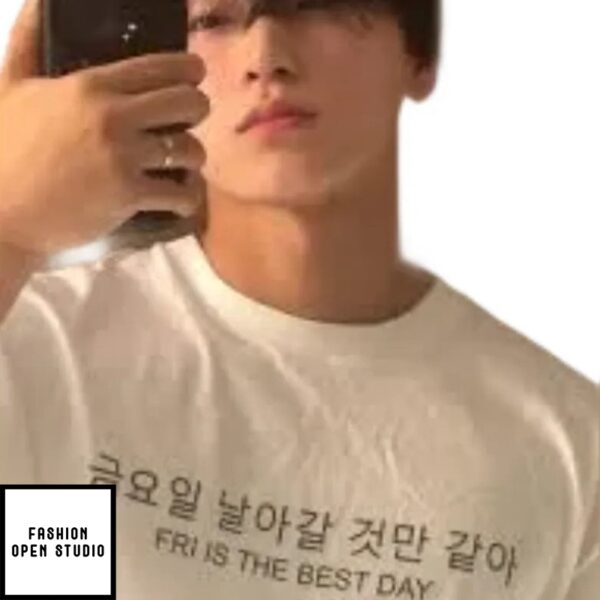 Yunho Wear Fri Is The Best Day Ateez T-Shirt
